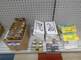 Qty of Assorted Wheel Nut Locks, Various Sizes and Assorted Wheel Lug Nuts, Various Sizes