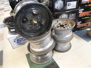 (5) Assorted ATV Rims, Used