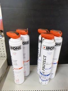 (3) Ipone - Full Protect 6in1 Bike Lubricant, 750ml, (2) Ipone - Chain Cleaner degreaser, 750ml