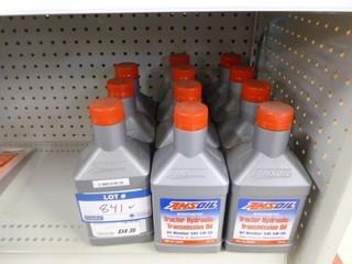 (11) Amsoil Tractor Hydraulic - Transmission Oil, All Weather 5 w 30, 946ml