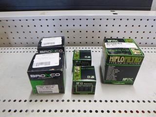 Qty of Fram Oil Filters, Various Types/Applications