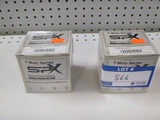 (2) Set of SPX T-Moly Series Pistons For 2004-2007 Arctic Cat, Part SM-09163