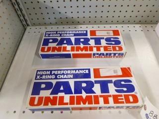 High Performance X-Ring Chain, 120 Links, 525 Ring, Part PAR-PU525-XX120