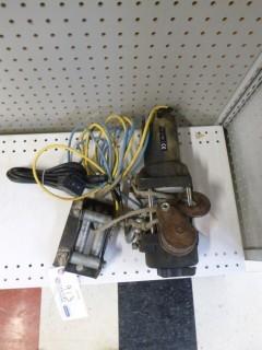 Used 3500LB Winch w/ Synthetic Rope Line 3/16"