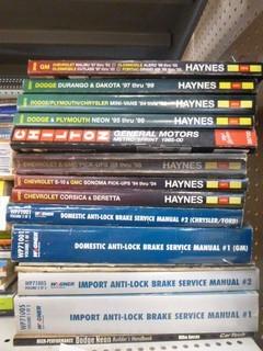 Qty Of Vehicle/Service Manuals
