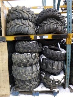 (25) ITP ATV Tires, Used, Various Sizes