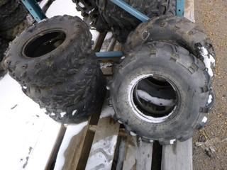 (5) Swamp ATV Tires, Used, Various Sizes, Untested