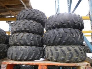 (7) Bridgestone ATV Tires, Used, Various Sizes, Untested