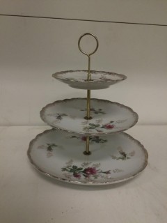 3 Tier Bone China Stand.