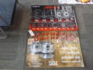 (2) Banners 35"x23.5"