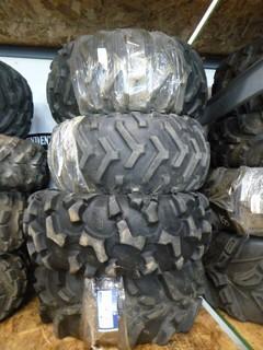 (4) Misc ATV Tires, Used, Various Sizes