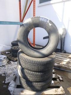 (4) GoodYear Wrangler Tires, Used, 265/70R17