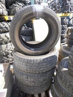 (4) Michelin Premier Tires, Used, 245/60R18 