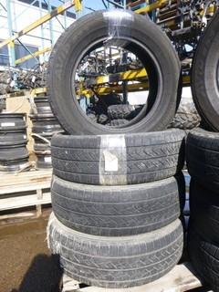 (4) Yokohama Tires, Used, 225/65R17 