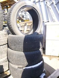 (4) Nokian Tires, Used, 235/50R18 