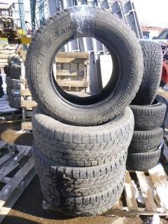 (4) Yokohama Tires, Used, LT275/65R18