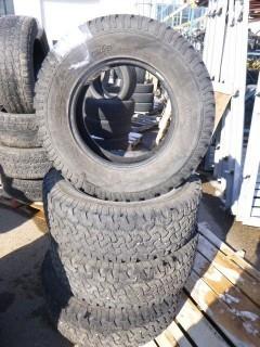 (4) BF Goodrich Tires, Used, 265/70R17