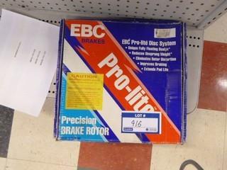 EBC Front Brake Rotor, Fits 1998 - 2008 RM 125 - 250 