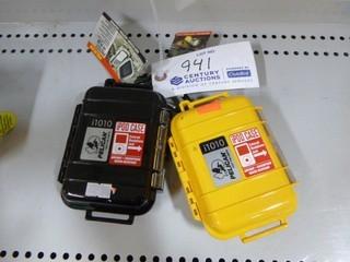 (2) Weatherproof iPod cases