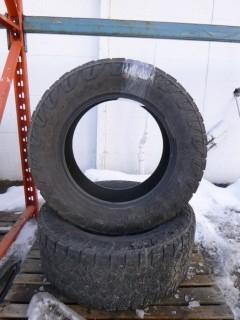 (2) Toyo Open Country Tires, Used, 35x12.50R20LT