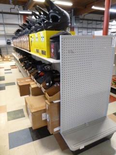 Wilson Brand Gondola Shelving w/ End Caps and Shelves, Approx. 264" x 35" x 55", Made in Canada