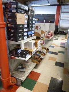 Wilson Brand Gondola Shelving w/ One End Cap and Shelves, Approx. 156" x 35" x 55", Made in Canada  *Three Collapsed Kits in Lots 1115,1116, and 1117*