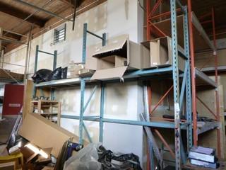 Industrial Pallet Racking Approx. 12' High x 30" deep, 1 Bay, Approx. 90" Long