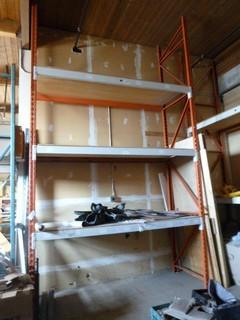 Industrial Pallet Racking Approx. 16' High x 42" deep, 1 Bay, Approx. 115" Long
