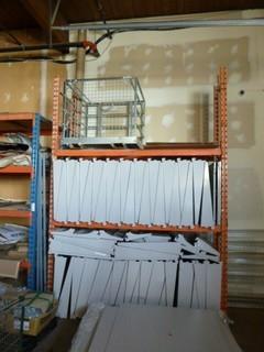Industrial Pallet Racking Approx. 12' High x 30" deep, 1 Bay, Approx. 103" Long