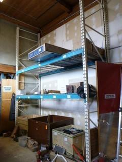Industrial Pallet Racking Approx. 16' High x 48" deep, 1 Bay, Approx. 145" Long