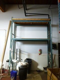Industrial Pallet Racking Approx. 12' High x 30" deep, 1 Bay, Approx. 103" Long