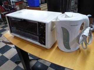 Black & Decker Toaster Oven, C/w Proctor Silex Kettle