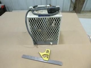 Ouellet Space Heater, 240V, 1 Phase, 20A, 4800 Watt, (E4-3-3)