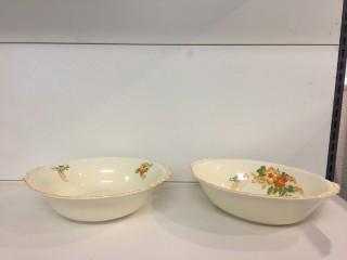 Lot of (2) Grindley Serving Dishes.