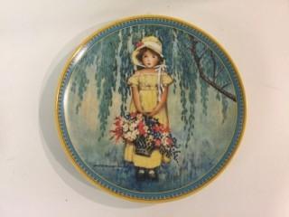 Edwin M. Knowles 1986 "Easter" Collectible Plate.