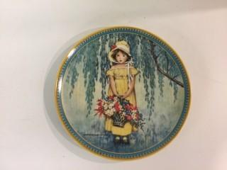 Edwin M. Knowles 1986 "Easter" Collectible Plate.