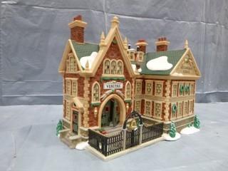 Department 56, " Rockingham School" Ornamental Collectable (E5-1-1)