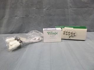 Village Light Cord, Village Spotlights,  Department 56 String of Spotlights (E5-1-3)