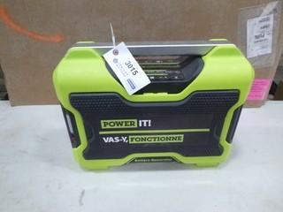 (1) New Power It Portable Battery Generator, Model GNBATT Multi Function Unit *NOTE: No Charge Cord (A2)