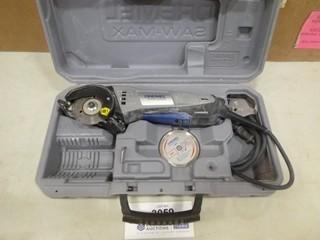 (1) Saw Max Dremel Tool Kit 3" c/w Carry Case and Extra Blades (A2)