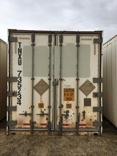 53" Storage Container c/w Thermo King Heater # TNXU 735234.