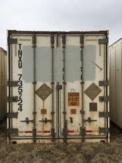 53" Storage Container c/w Heater # TNXU 735224.
