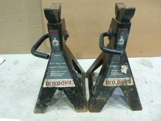 (2) Propoint 12 Ton Jack Stands 18 1/8" To 28"(WR1-23)