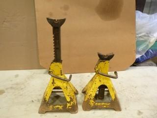 (2) 6 Ton Jack Stands 15 1/4" To 23 7/8" (WR1-23)