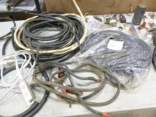 Battery Jumpers, 50' Split Loom Wiring Projector, 6' - 7 Way Extension, 10' - 7 Way Wiring 14GA9 Male and Female 100V Ends, 40' - 7 Way Wiring 16GA (2 Pressurized Sprayers) 25' 2/0GA Battery Cable, Air Brake Line, Various Sizes (E3-2-1)