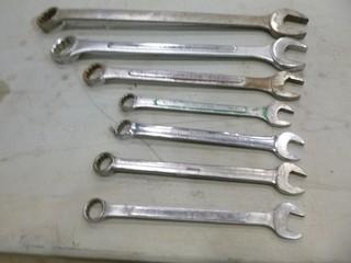 (4) 1 1/16" Wrench, (2) 2" Wrench, (1) 1 7/16" Wrench (E4-1-1)