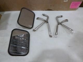 (1) Used Pair Of Truck Mirrors