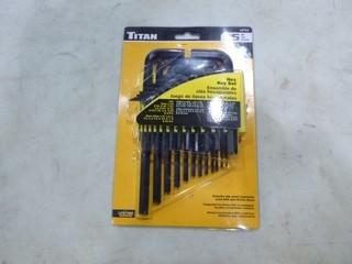 Titan 25 PC Hex Key Set (New)(A1)