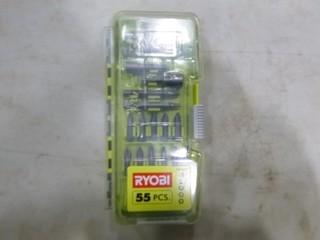 Ryobi 55 PC Screw Driver Bit Set (New)(A1)