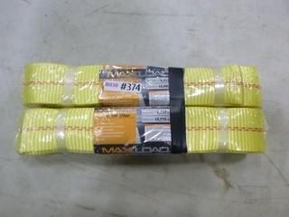  (2) 2" x 20' Tow Straps(New)